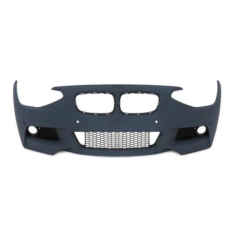 JOM Pare-chocs avant look sport pour BMW Series 1 F20 / F21 2011-2015 Noir