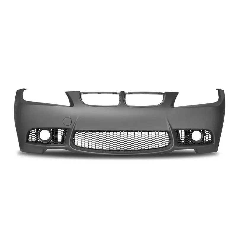 JOM Pare-chocs avant pour BMW Series 3 E90/ E91 2005-2008 Plastique Noir 1 piece