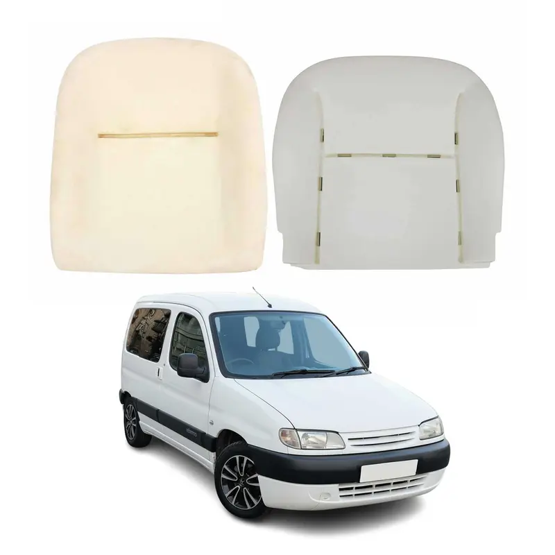 Kit Coussin Mousse de Siège pour Peugeot Partner I 1997-2008 Remplacement 2Pcs