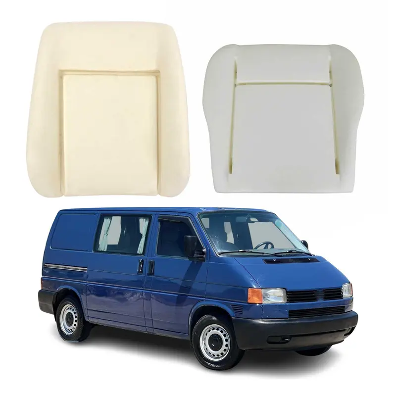 Kit Coussin Mousse de Siège pour VW T4 Transporter Caravelle 1990-2003 2Pcs