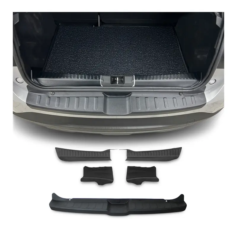 Kit Protection de Pare-Chocs arrière pour Dacia Sandero 2021-2026 ABS Noir Mat