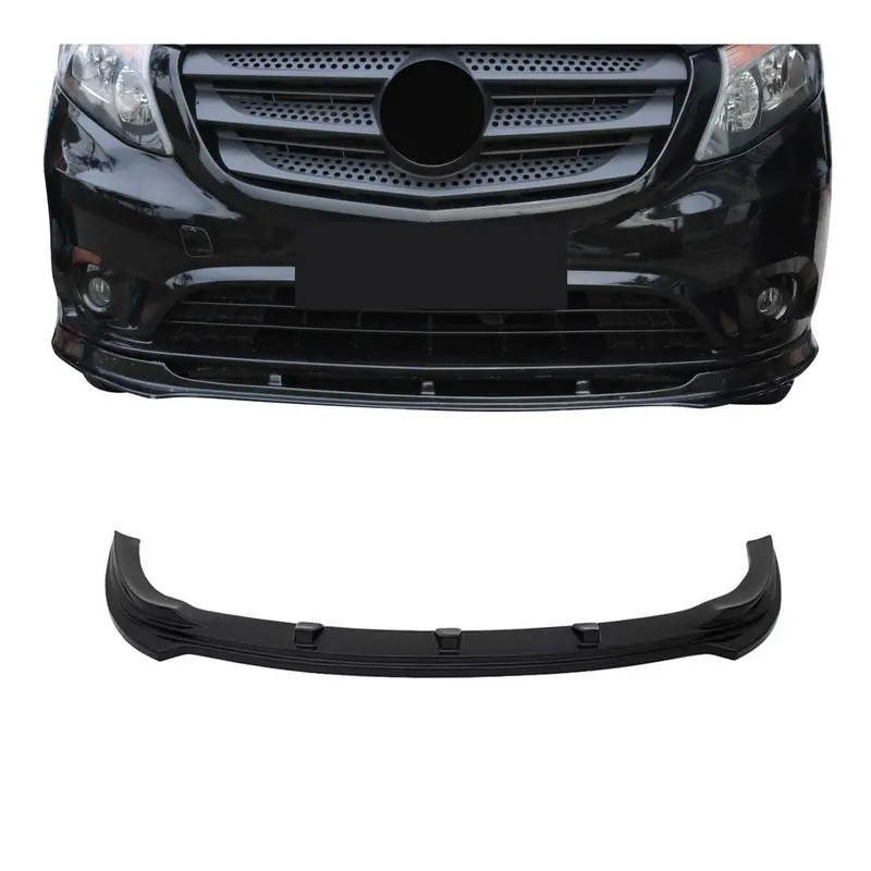 Lame De Pare-Chocs Avant Pour Mercedes Vito W447 2014-2019 ABS Noir Aucun avis