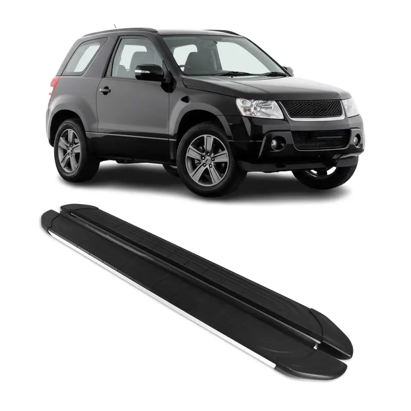 Marchepieds Latéraux pédale pour Dacia Bigster 2024-2026 2Pcs Aluminium Noir
