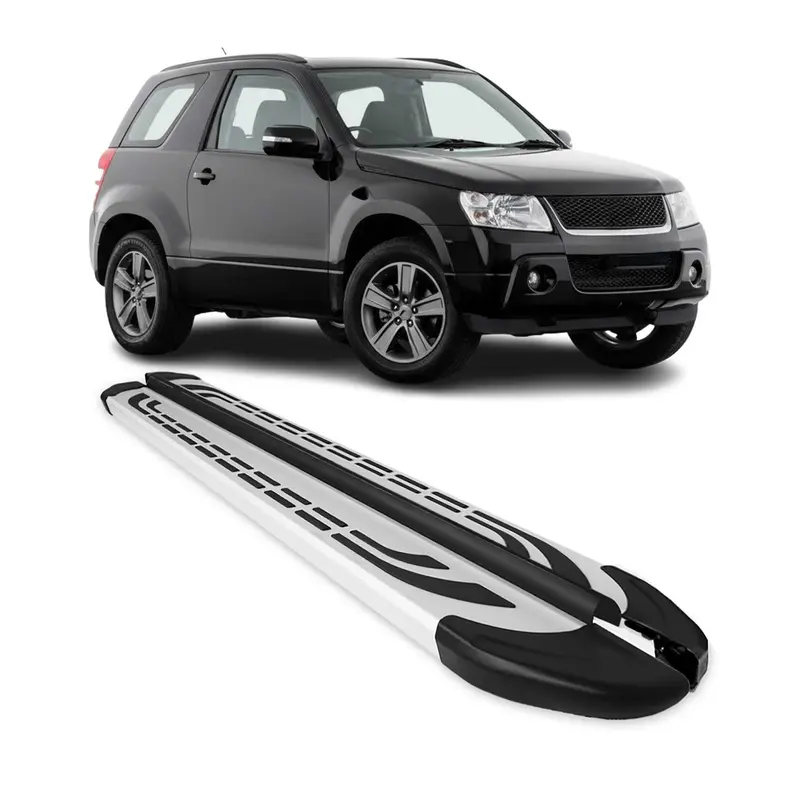 Marchepieds Latéraux pédale pour Dacia Bigster 2024-2026 Aluminium Gris 2Pcs