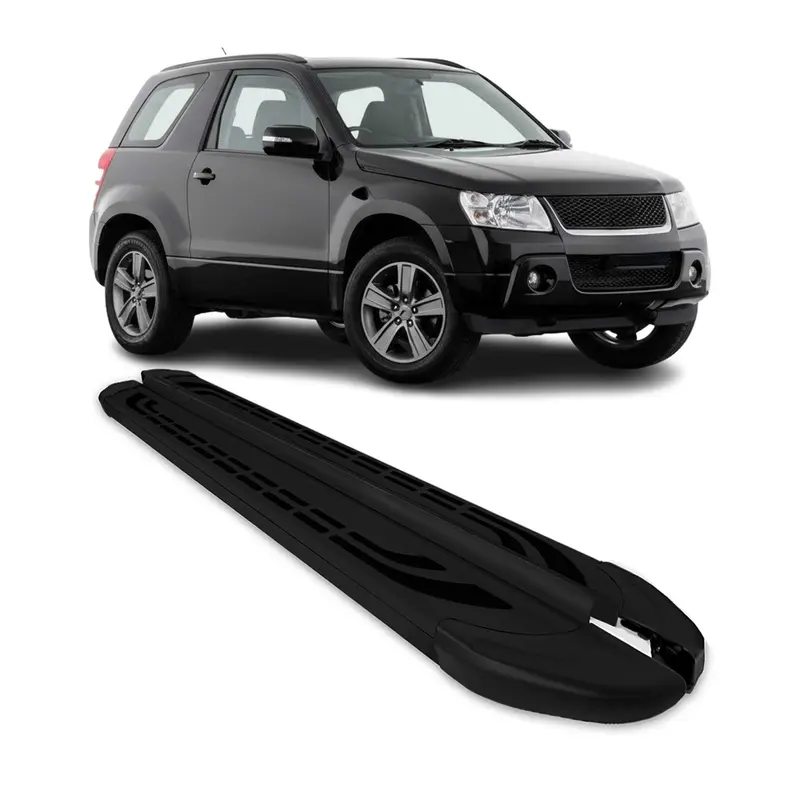 Marchepieds Latéraux pédale pour Dacia Bigster 2024-2026 Aluminium Noir 2Pcs