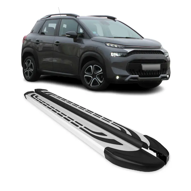Marchepieds Latéraux pour Citroen C3 Aircross 2017-2024 / C4 Cactus 2014-2022 2x