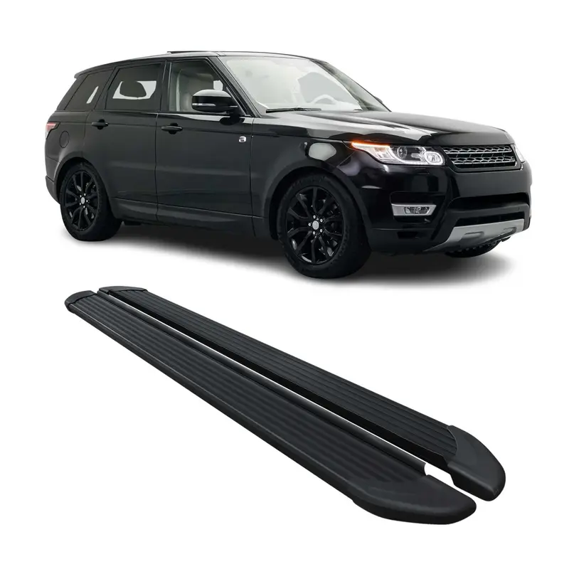 Marchepieds Latéraux pour Range Rover Sport 2013-2022 Noir Aluminium 2Pcs