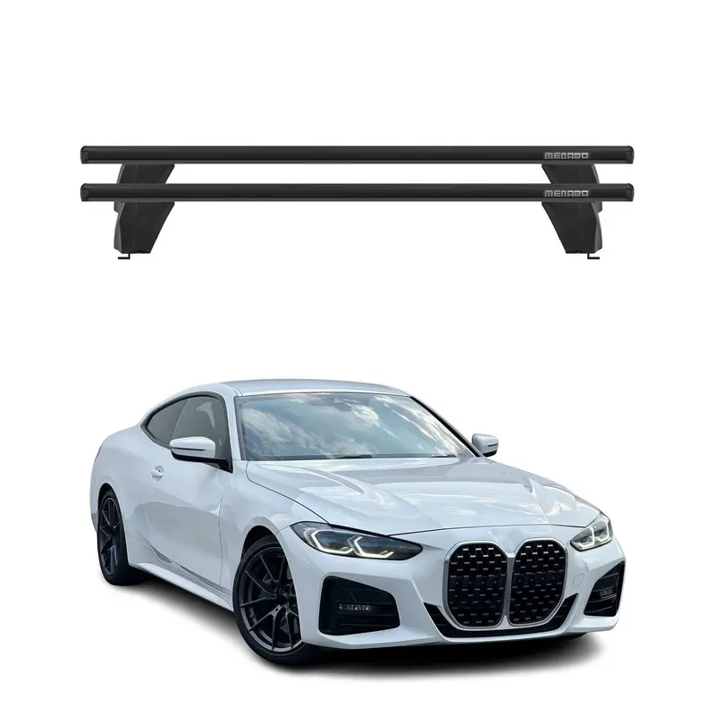 Menabo Barres de toit transversales pour BMW Série 4 G22 G82 Coupé 2020-2026