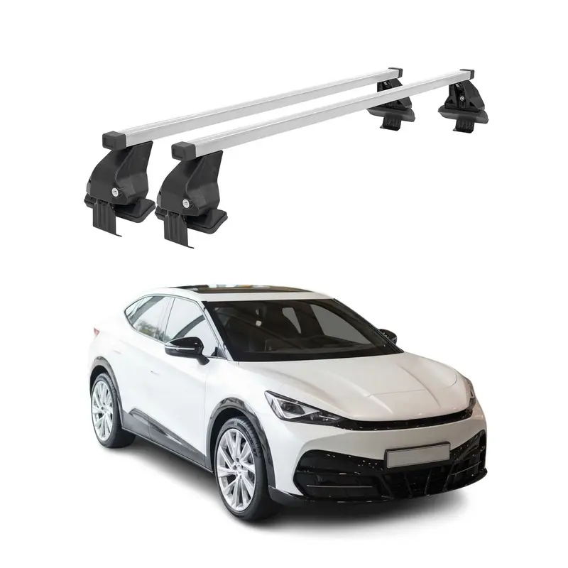 Menabo Barres de toit transversales pour Cupra Tavascan 2024-2026 Acier Gris 2x