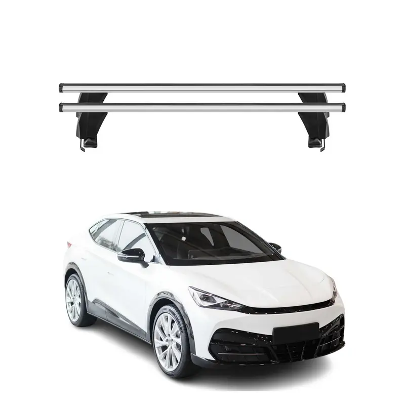 Menabo Barres de toit transversales pour Cupra Tavascan 2024-2026 Alu Gris 2x