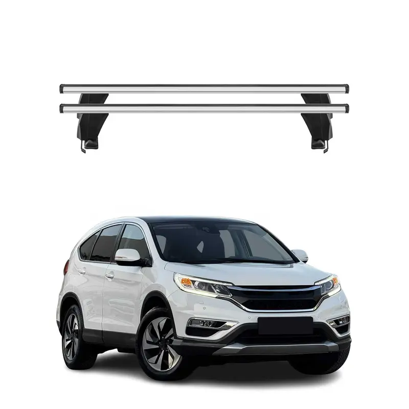 Menabo Barres de toit Transversales pour Honda CR-V IV 2012-2016 Gris ABE 2x