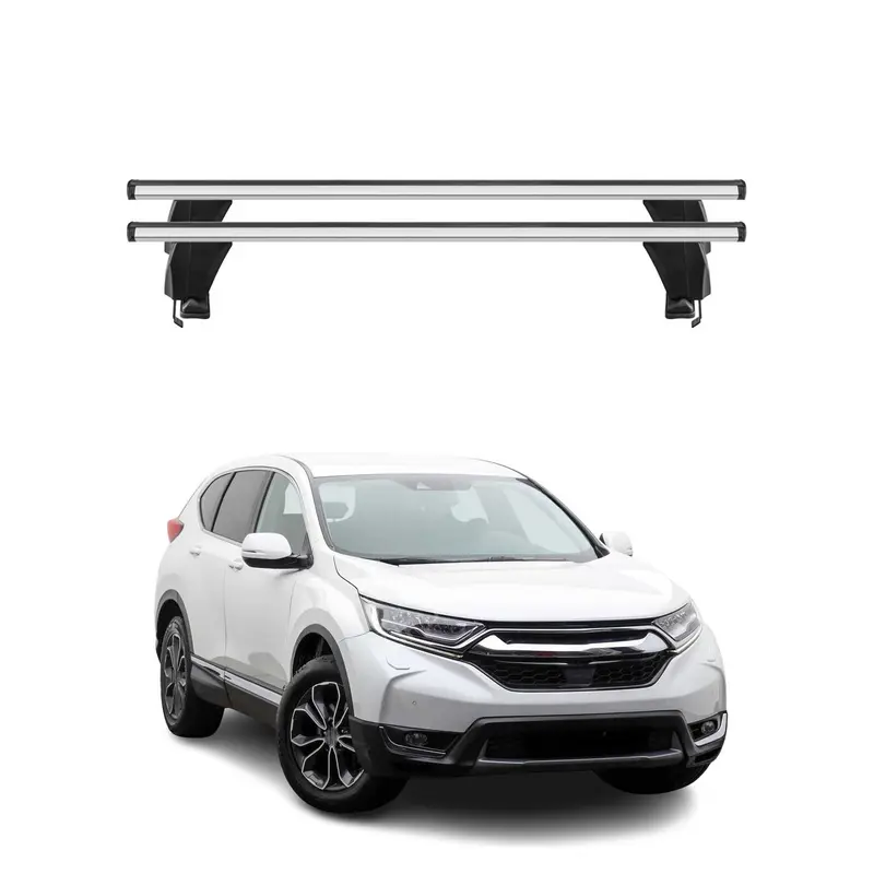 Menabo Barres de toit Transversales pour Honda CR-V V 2017-2022 Gris ABE 2x