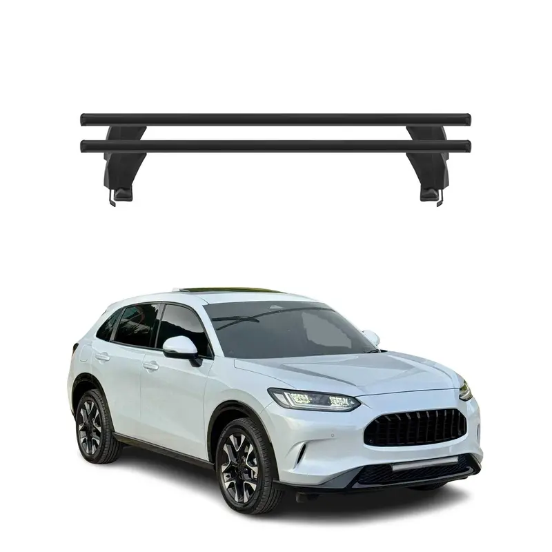 Menabo Barres de toit transversales pour Honda ZR-V 2023-2026 Alu Noir 2x