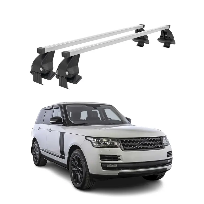 Menabo Barres De Toit Transversales pour LR Range Rover 5 2021-2026 Gris