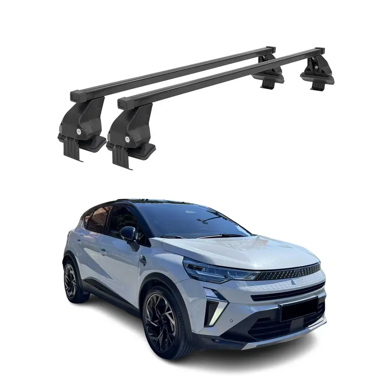 Menabo Barres de toit transversales pour Renault Symbioz 2024-2026 Acier Noir 2x