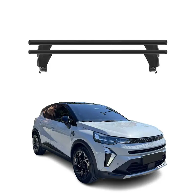 Menabo Barres de toit transversales pour Renault Symbioz 2024-2026 Alu Noir 2x