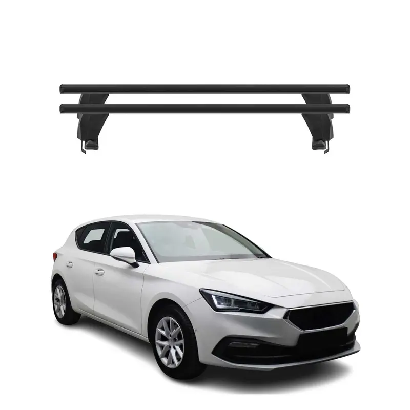 Menabo Barres de toit Transversales pour Seat Leon IV 2020-2026 ABE 2x