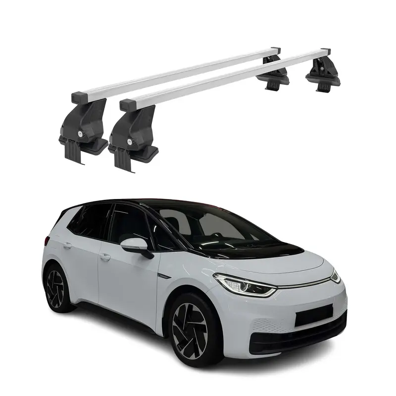 Menabo Barres de toit transversales pour VW ID 3 2020-2026 Acier Gris 2x
