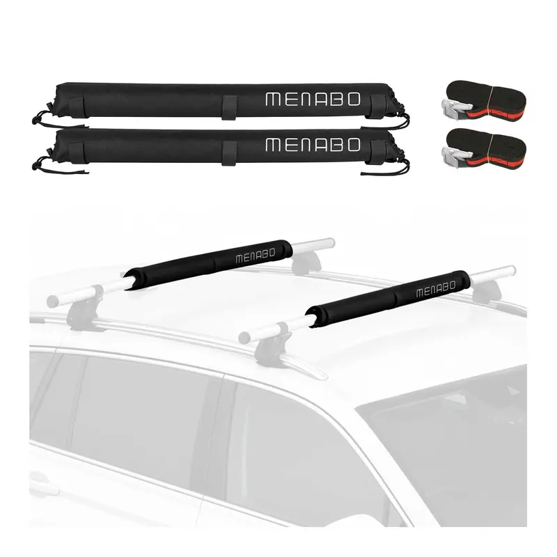 Menabo Portage Nautique Planche À Voile Surf Noir