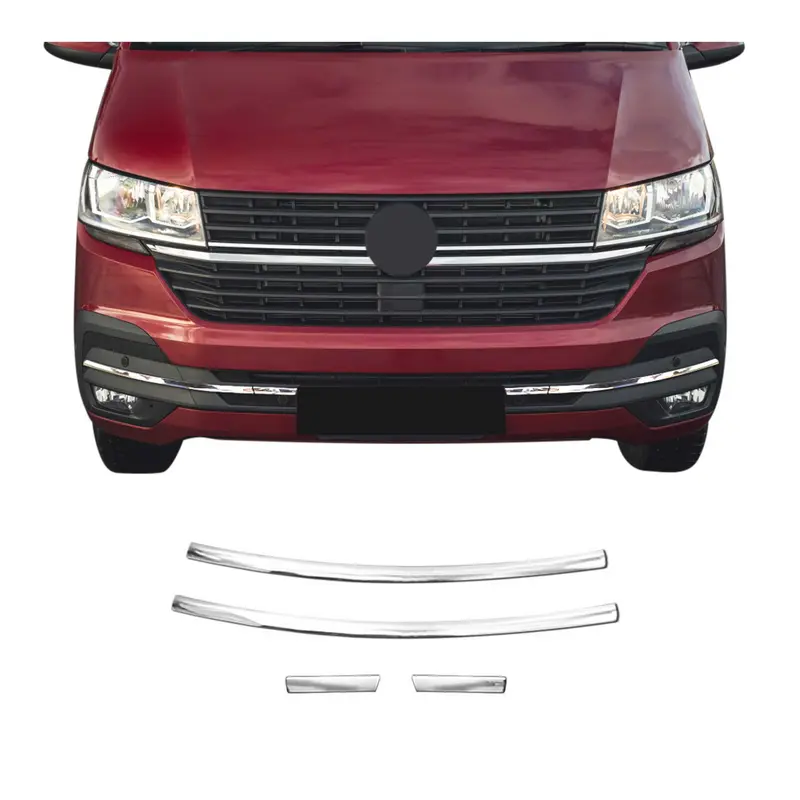Moulure de Grille de Calandre pour VW T6.1 Transporter 2019-24 Highline inox 4x