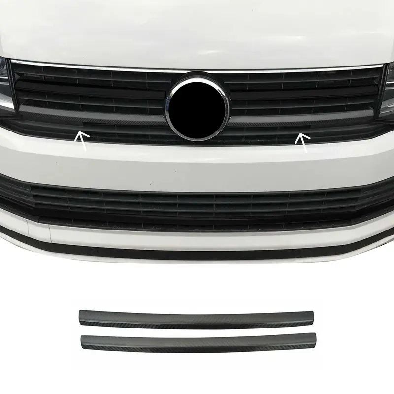 Moulure de Grille de Calandre pour VW T6 Transporter 2015-2019 Highline Carbone
