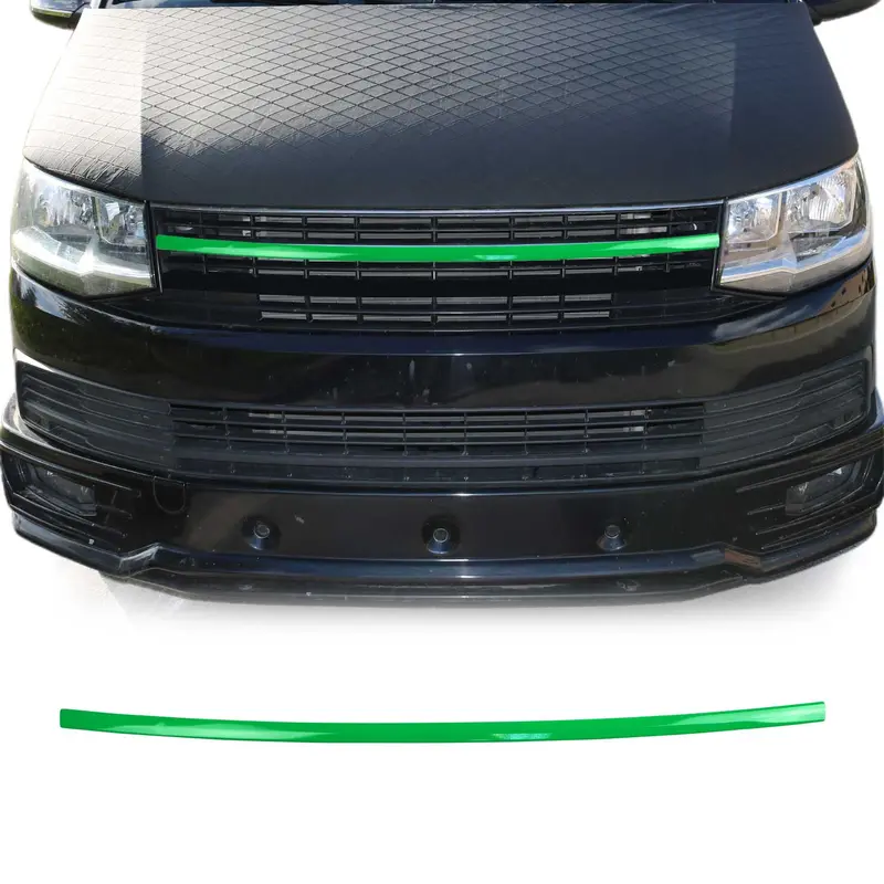 Moulure Grille de Calandre pour VW T6 Transporter tout 2015-2019 vert Acier