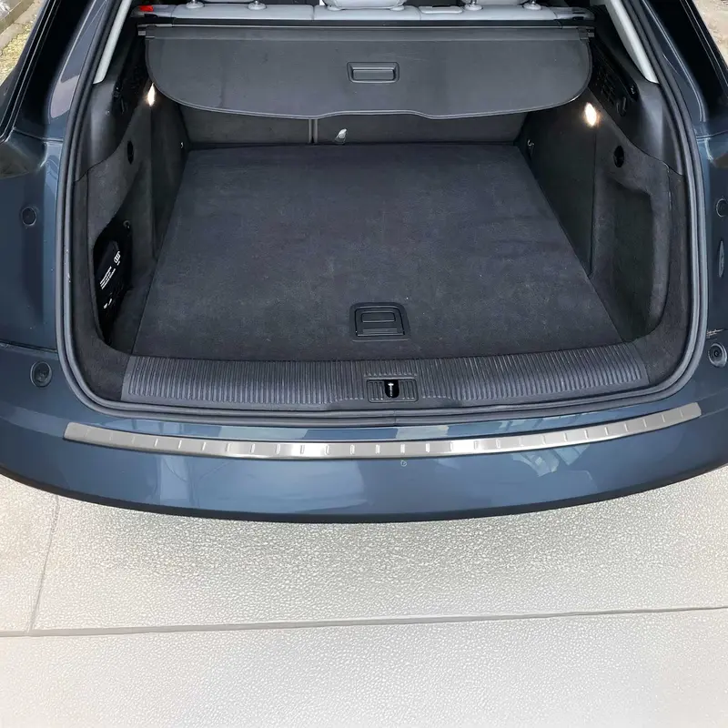 OMAC Protection de Pare-Chocs pour Audi Q3 8U 2011-2018 Inox finition brossée