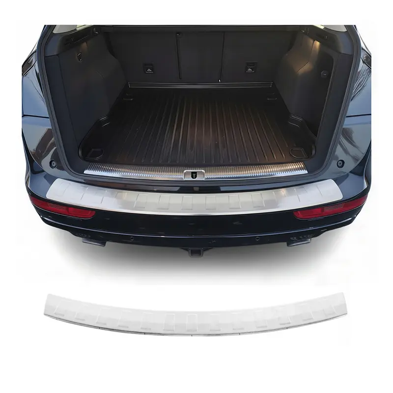OMAC Protection de Pare-Chocs pour Audi Q5 8RB 2008-2017 Inox finition brossée