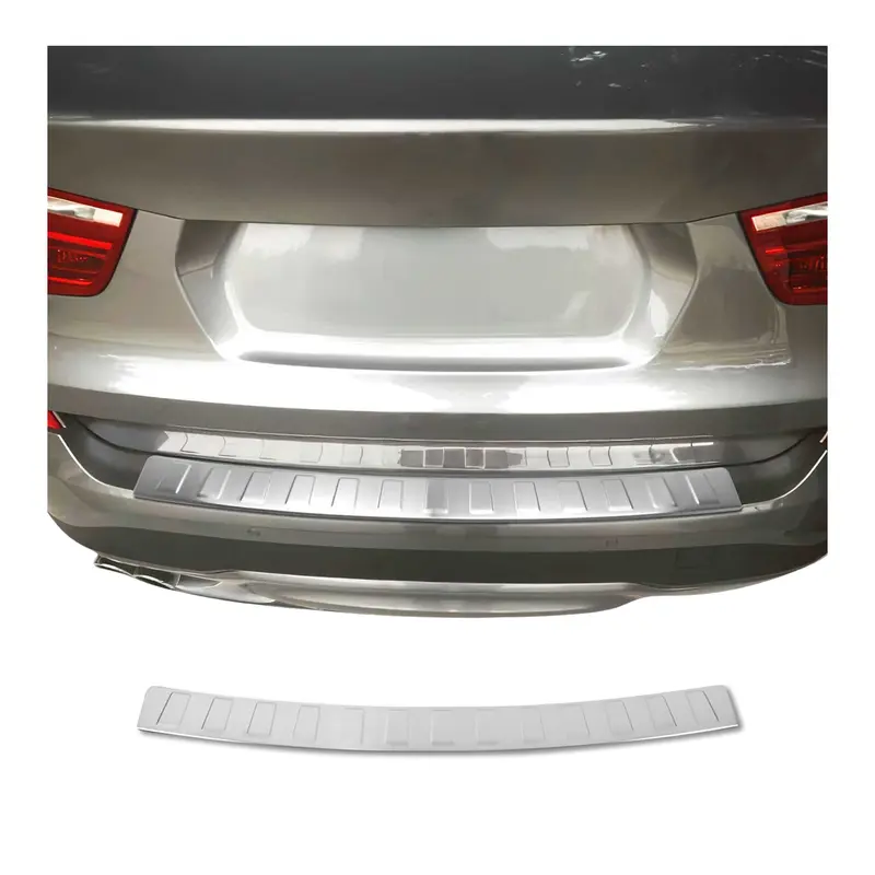 OMAC Protection de Pare-Chocs pour BMW X3 F25 2010-2017 Inox finition brossée