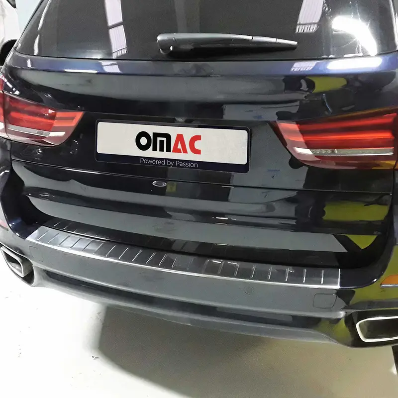 OMAC Protection de Pare-Chocs pour BMW X5 F15 2013-2018 Inox finition brossée