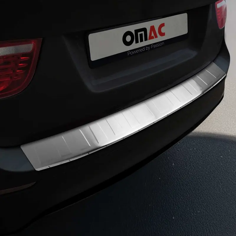 OMAC Protection de Pare-Chocs pour BMW X6 E71 2007-2014 Inox finition brossée