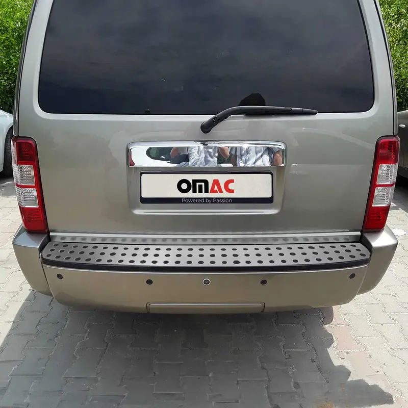 OMAC Protection de Pare-Chocs pour Dodge Nitro 2007-2012 Inox finition brossée