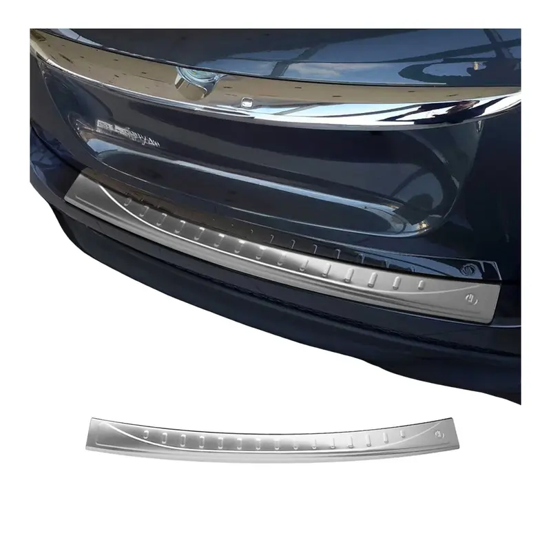 OMAC Protection de Pare-Chocs pour Fiat 500X 2015-2026 Inox finition brossée