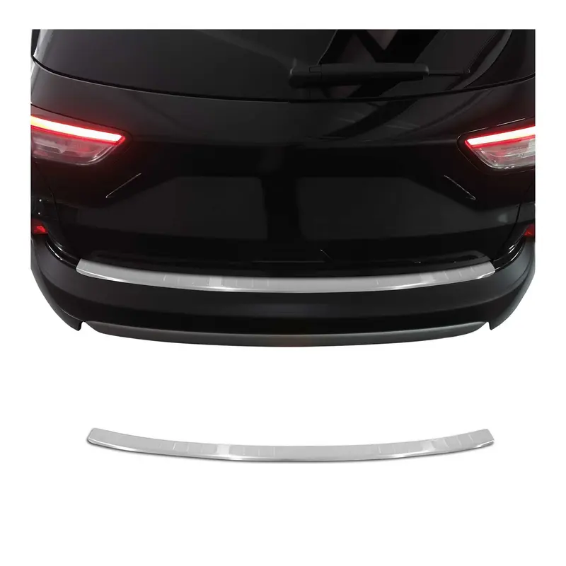 OMAC Protection de Pare-Chocs pour Ford Kuga III 2019-26 Inox finition brossée