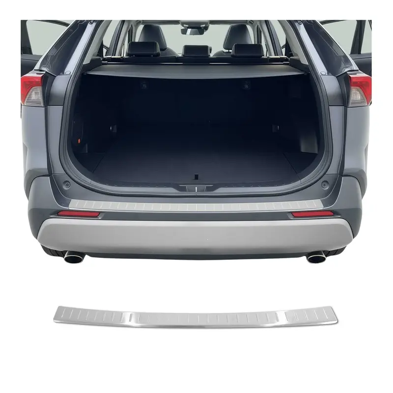 OMAC Protection de Pare-Chocs pour Toyota RAV4 V 2019-25 Inox finition brossée