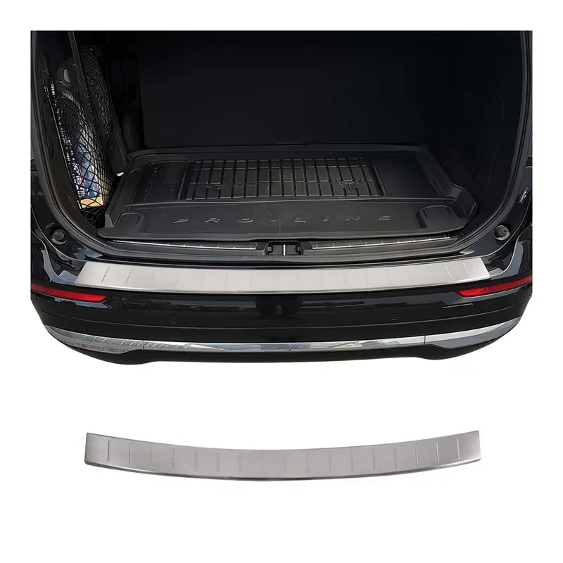 OMAC Protection de Pare-Chocs pour Volvo XC60 II 2018-26 Inox finition brossée