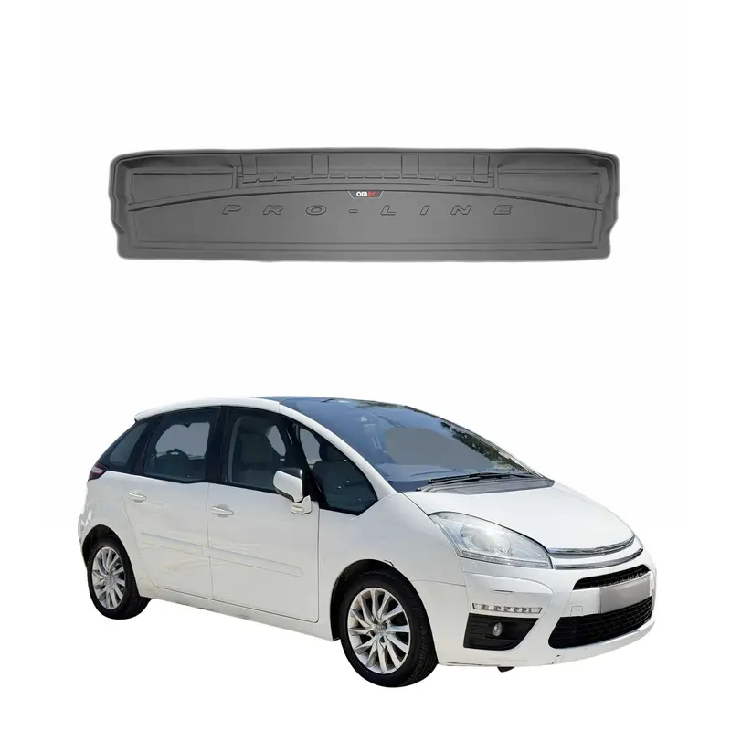 OMAC Tapis De Coffre pour Citroen C4 Grand Picasso 2006-2013 sièges dépliée