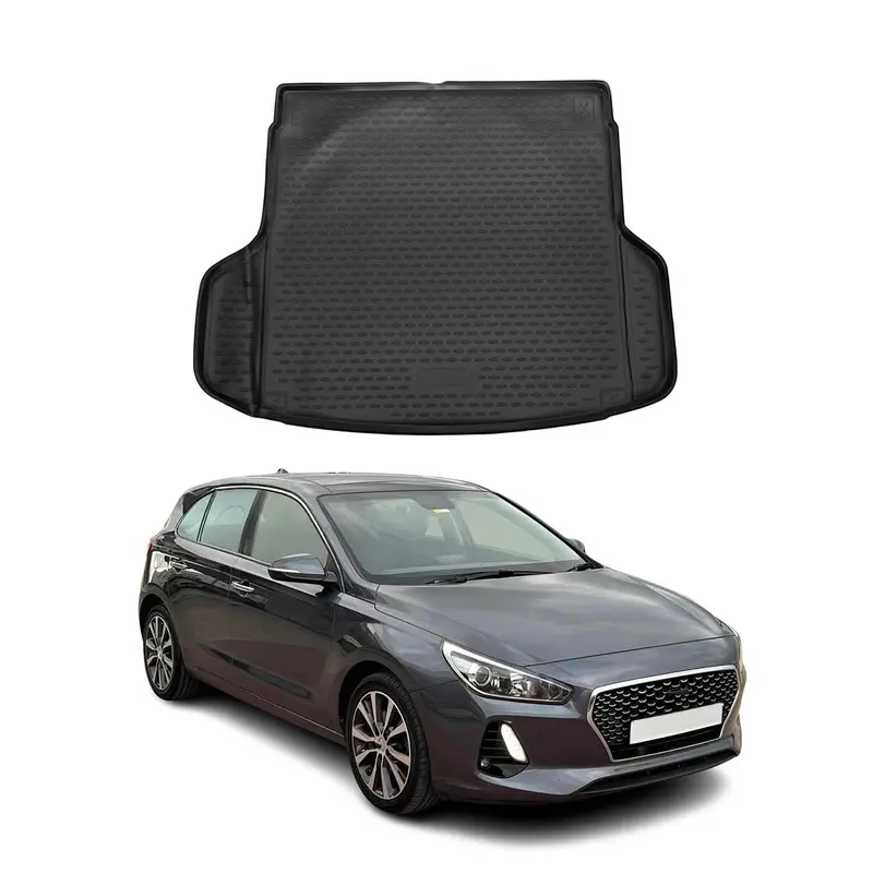 OMAC Tapis de coffre pour Hyundai i30 Break 2020-2026 sur mesure en caoutchouc