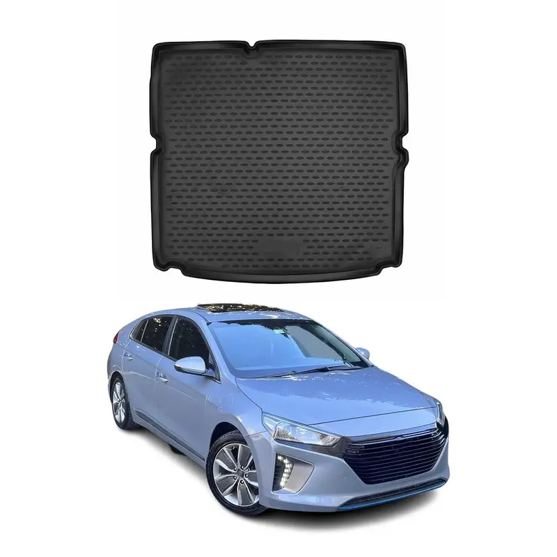 OMAC Tapis de coffre pour Hyundai Ioniq 2017-2022 Électrique caoutchouc