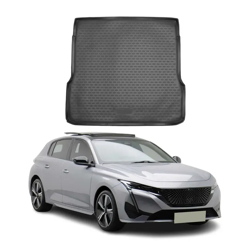 OMAC Tapis de coffre pour Peugeot 308 2021-2024 sur mesure en caoutchouc