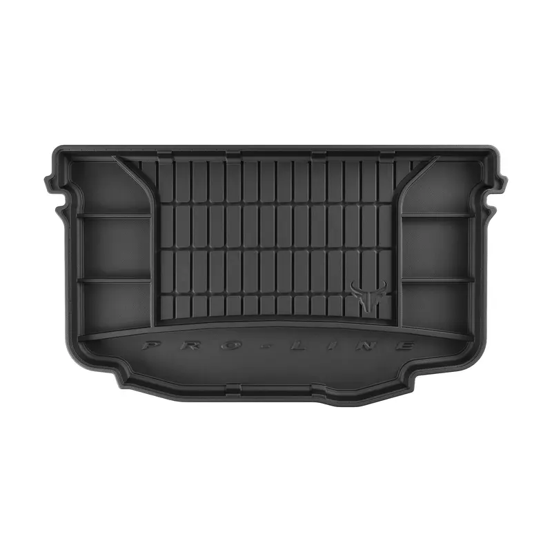 OMAC Tapis de Coffre pour Suzuki Celerio 2014-2021 TPE Noir