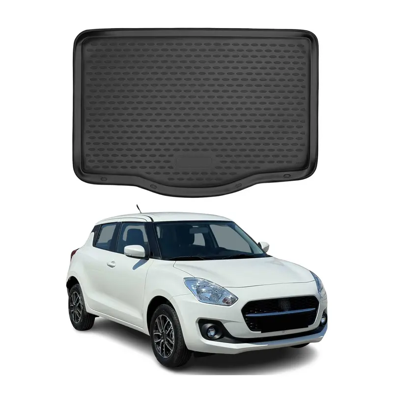 OMAC Tapis de coffre pour Suzuki Swift Break 2017-2024 sur mesure en caoutchouc