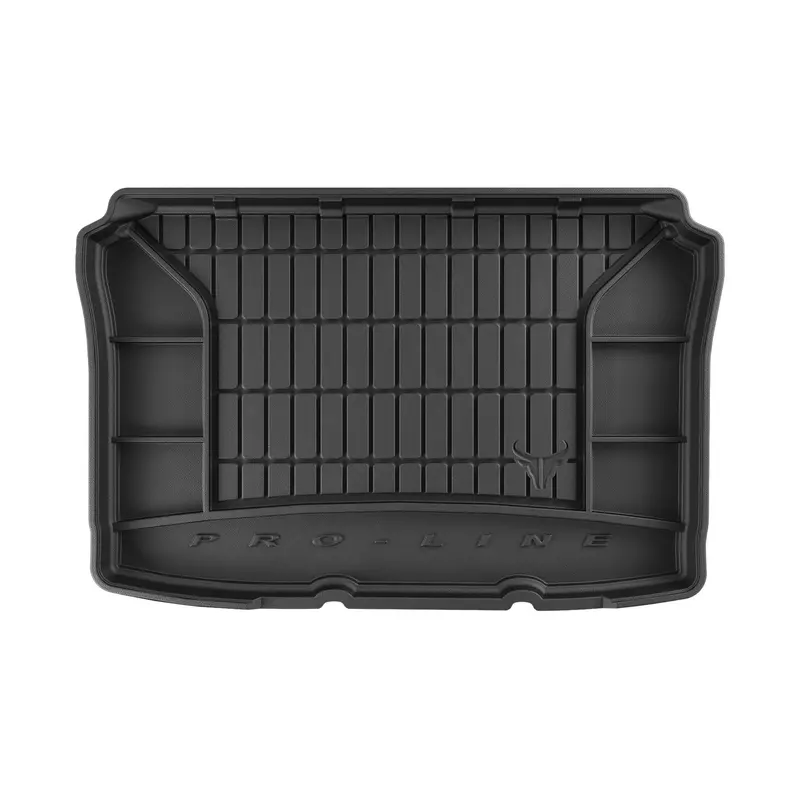 OMAC Tapis de Coffre pour VW Polo 2001-2009 3Portes TPE Noir