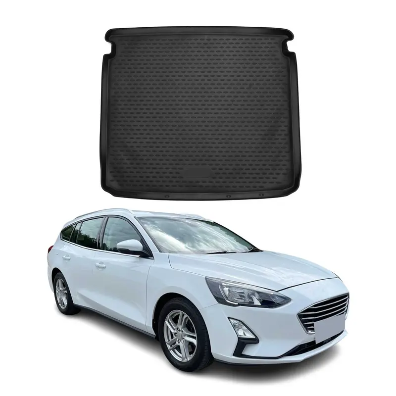 OMAC Tapis de coffre supérieur pour Ford Focus Break 2019-2025 en caoutchouc