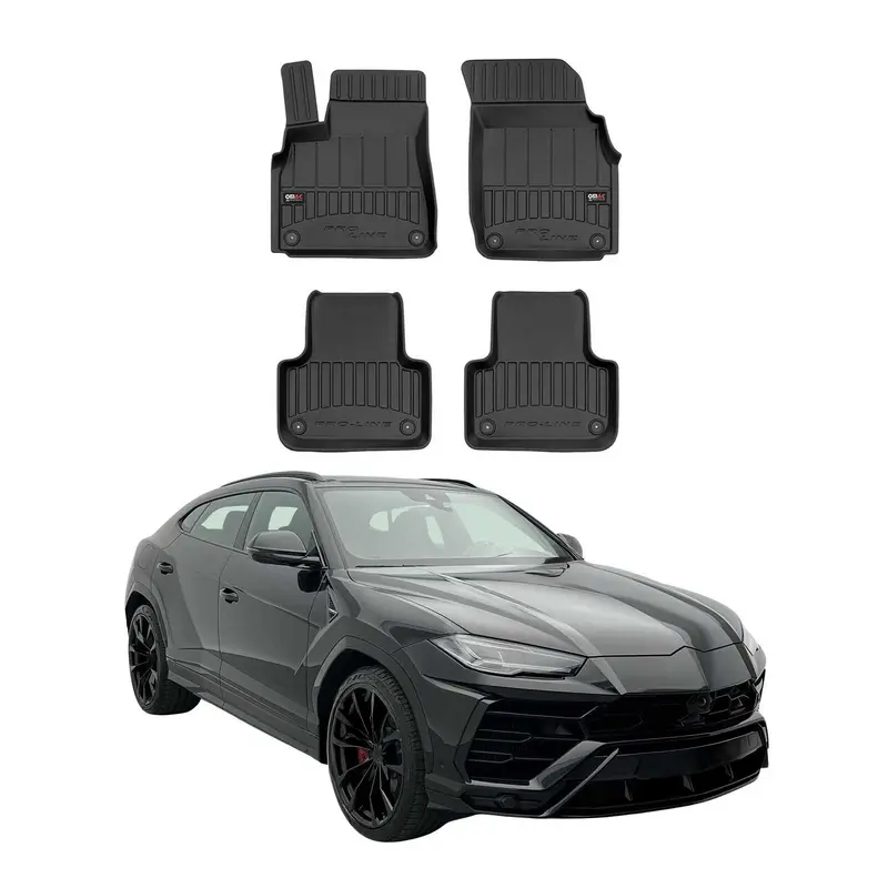 OMAC Tapis de sol caoutchouc pour Audi Q7 Q8 2015-2026 Premium