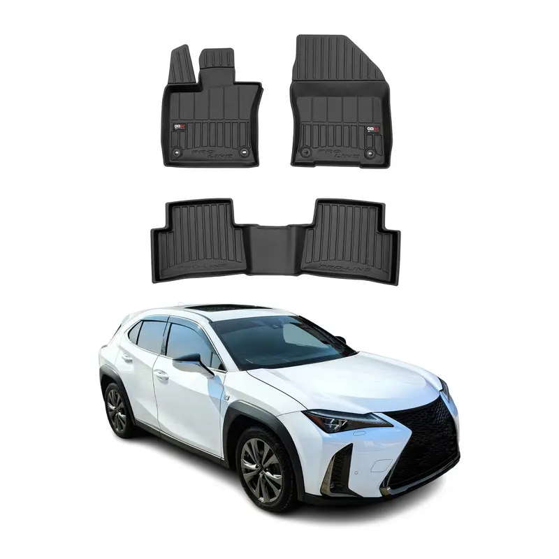 OMAC Tapis de sol en caoutchouc pour Lexus UX 2019-2026 Noir Premium