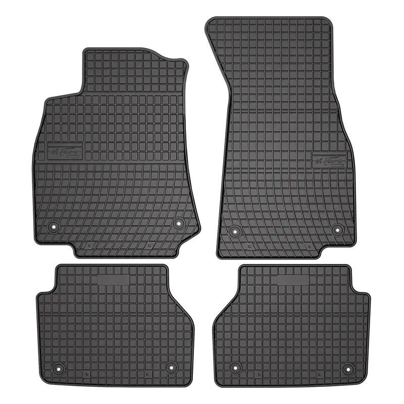 OMAC Tapis de sol pour Audi A7 C8 4K8 Sportback 2018-2026 Noir en caoutchouc