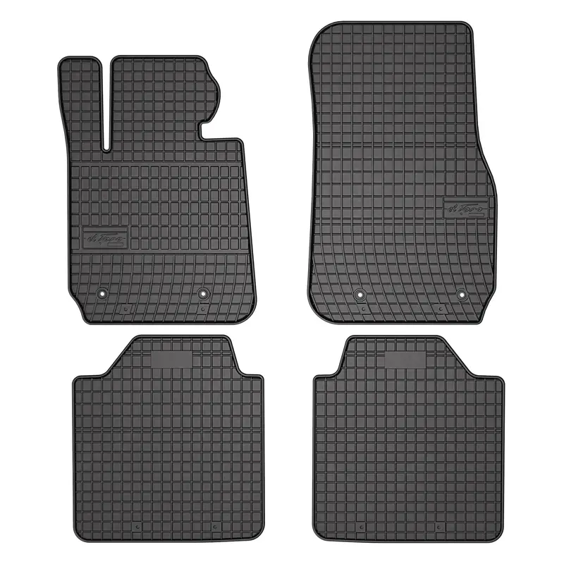OMAC Tapis de sol pour BMW Série 3 GT F34 2013-2021 Noir en caoutchouc