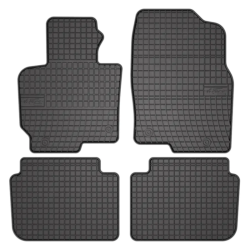 OMAC Tapis de Sol pour Mazda CX-5 2012-2017 Caoutchouc Noir