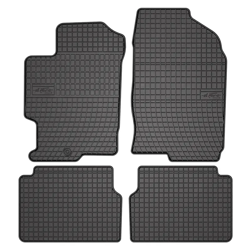 OMAC Tapis de Sol pour Mazda Mazda 6 2002-2007 Caoutchouc Noir